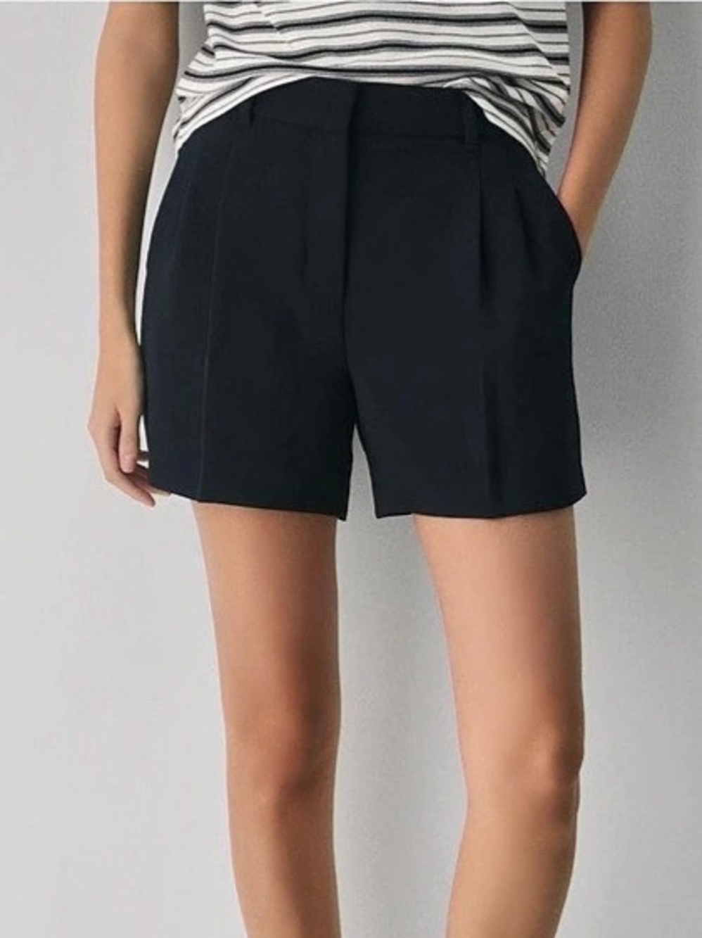 Wilfred The Effortless Pant™ Mid-Thigh Black Size 6 Like New